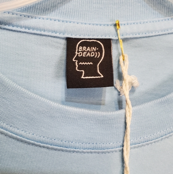 174. Brain Dead Trance-Formation T-Shirt - Blue - Picture 4 of 7